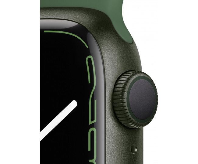 Apple Watch Series 7 GPS 45mm Green Aluminum Case With Green Sport Band (MKN73) 